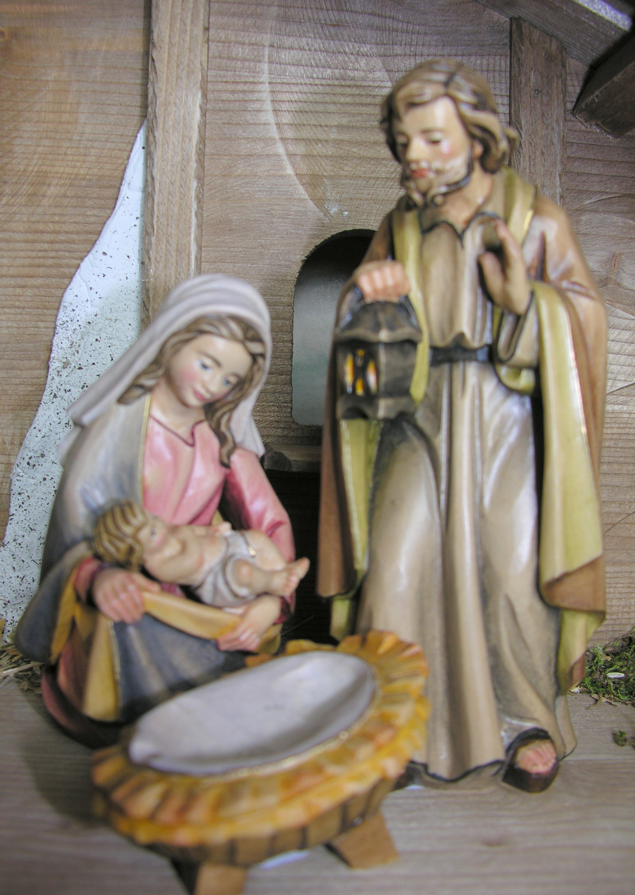 Allgäu Krippe feingefräst 12 cm: Maria