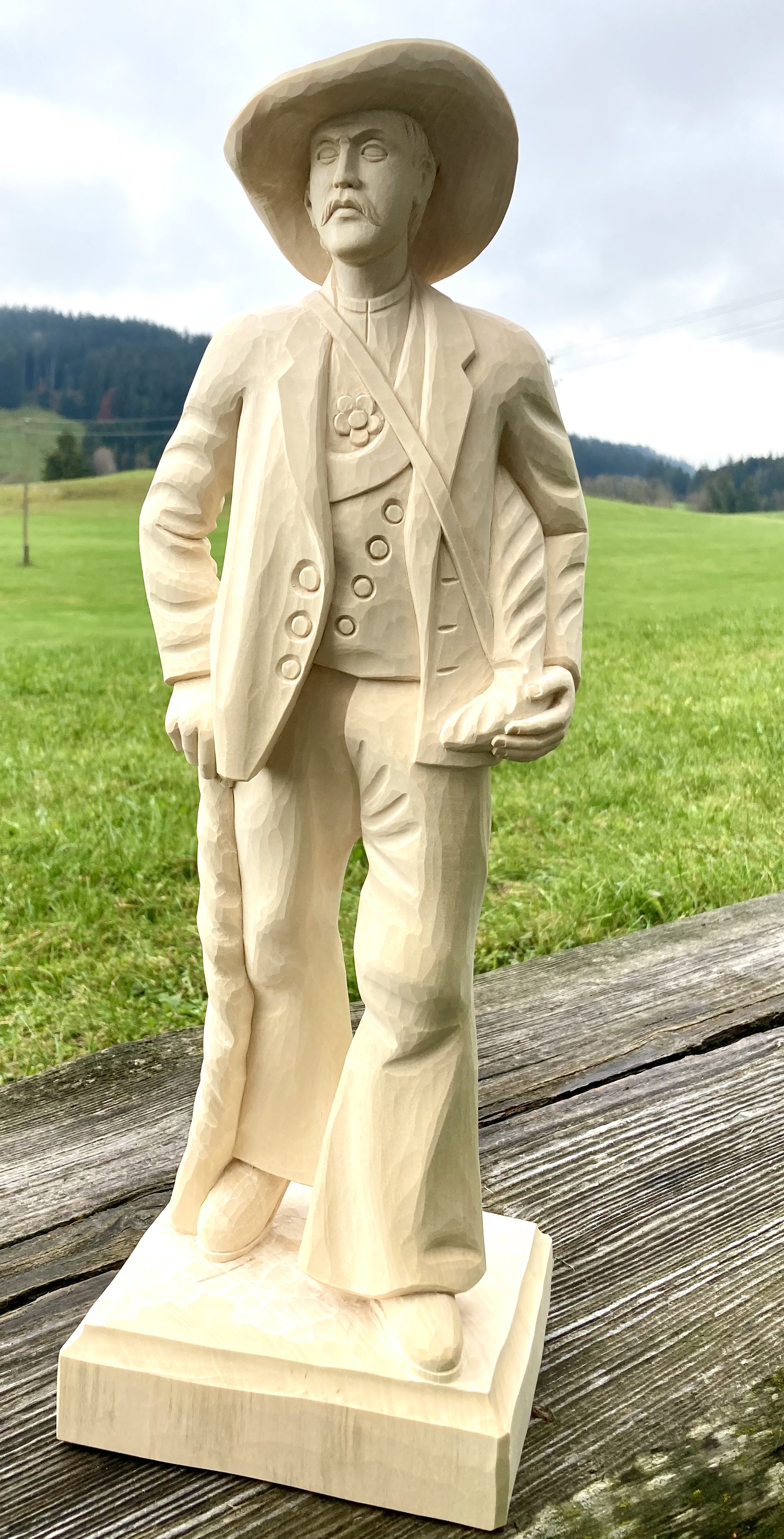 Zimmermann, Rohling zum Schnitzen 50 cm