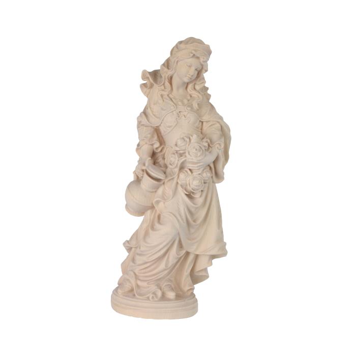 Heilige Elisabeth, aus Holz geschnitzte Figur