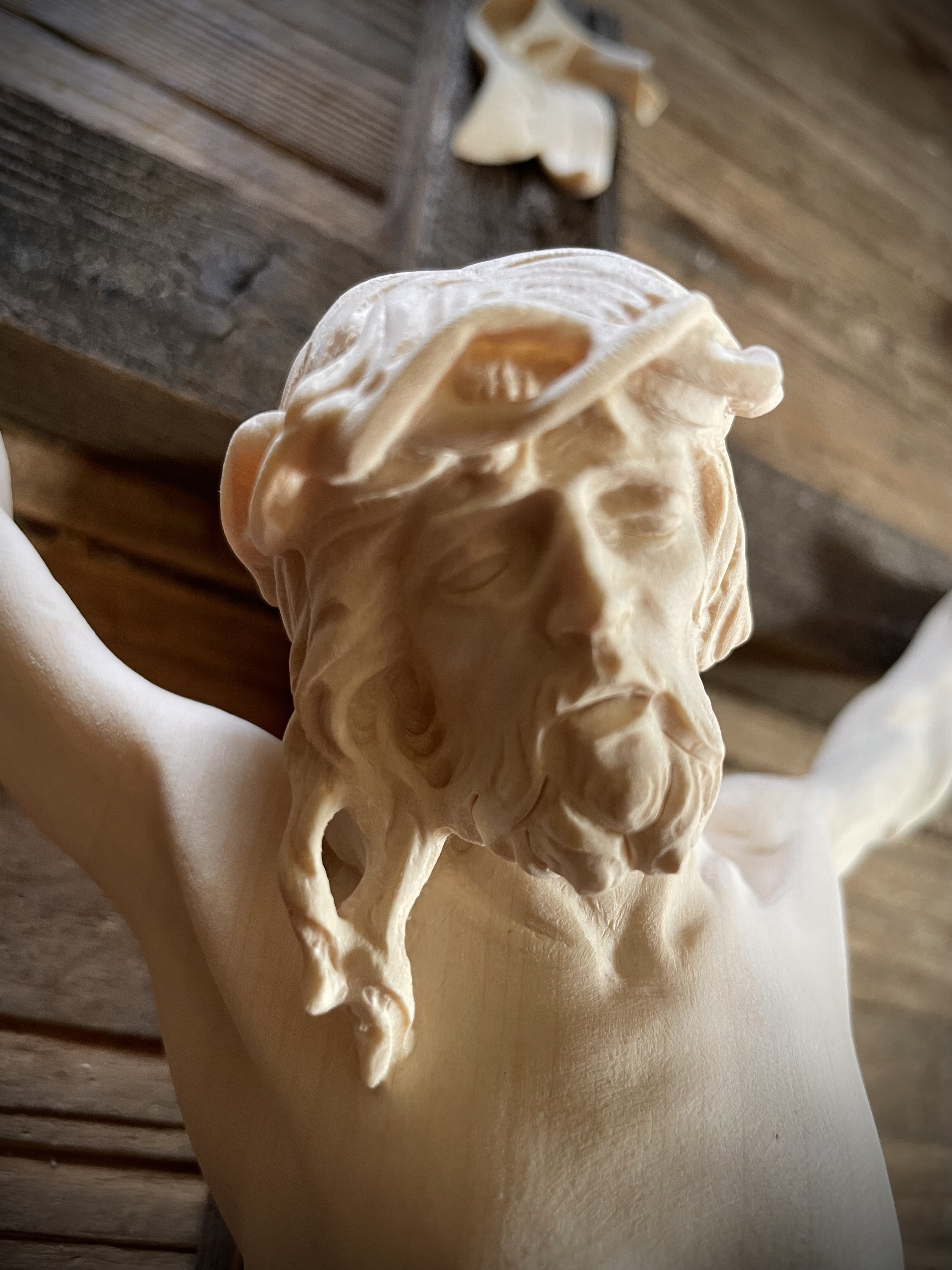 Christus of the alps on Cross, 65 cm (30 cm)