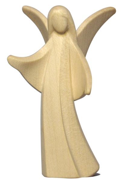 Mara Engel modern, aus Holz geschnitzt, rechts, 14 cm 