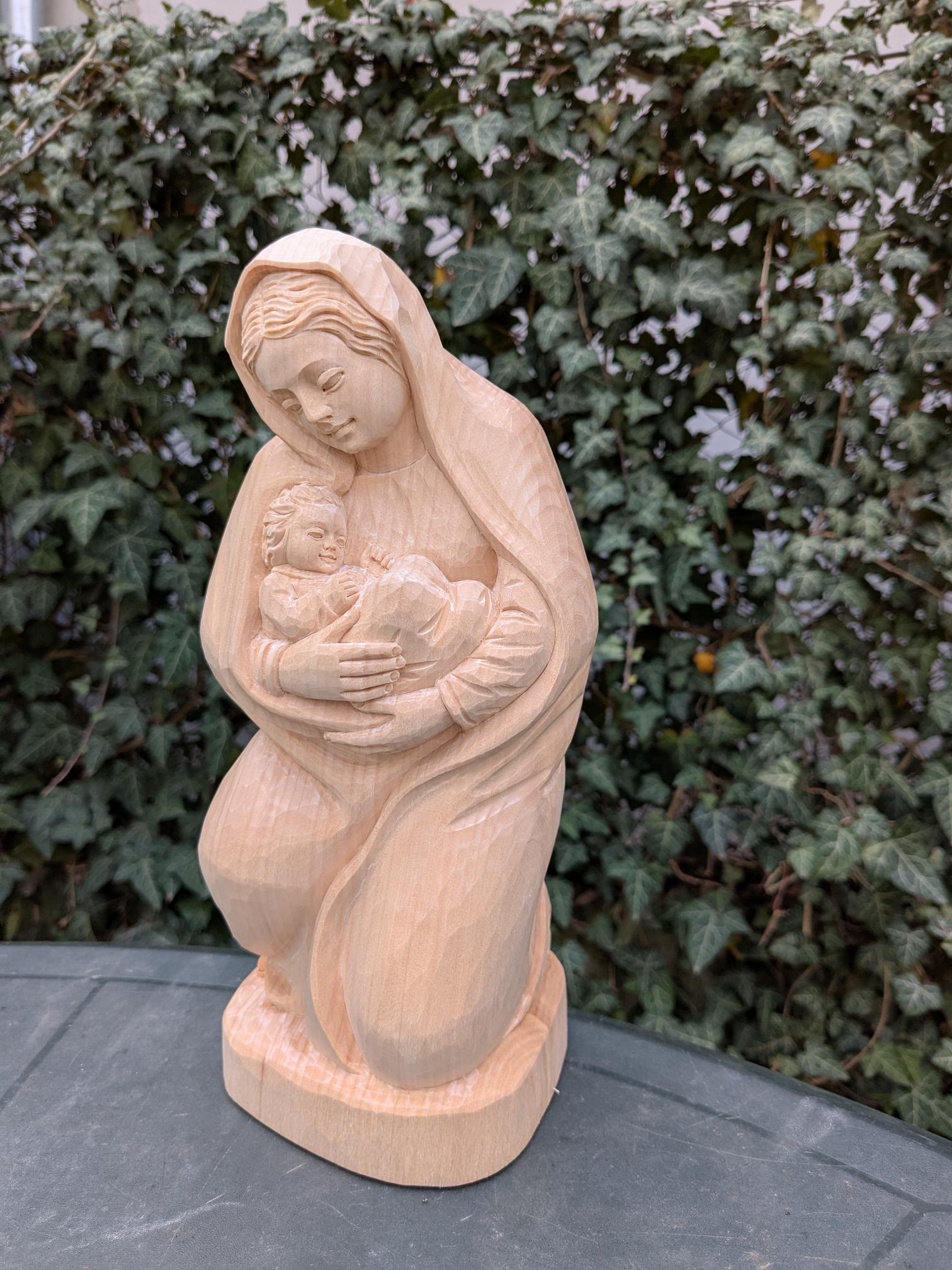 Stalingrader Madonna, Schnitzrohling