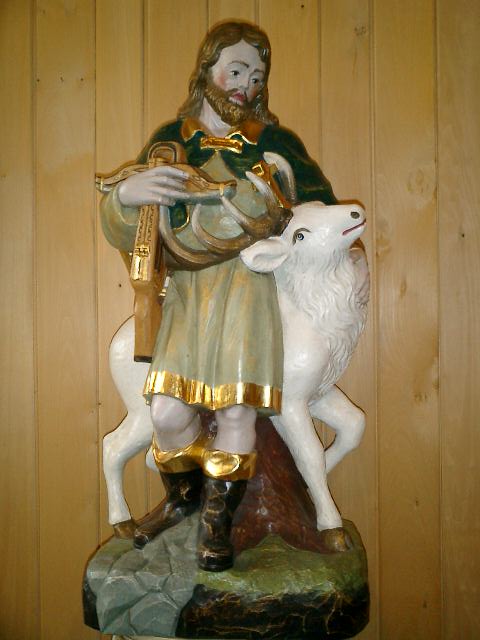 Hl. Hubertus, Rohling zum Schnitzen