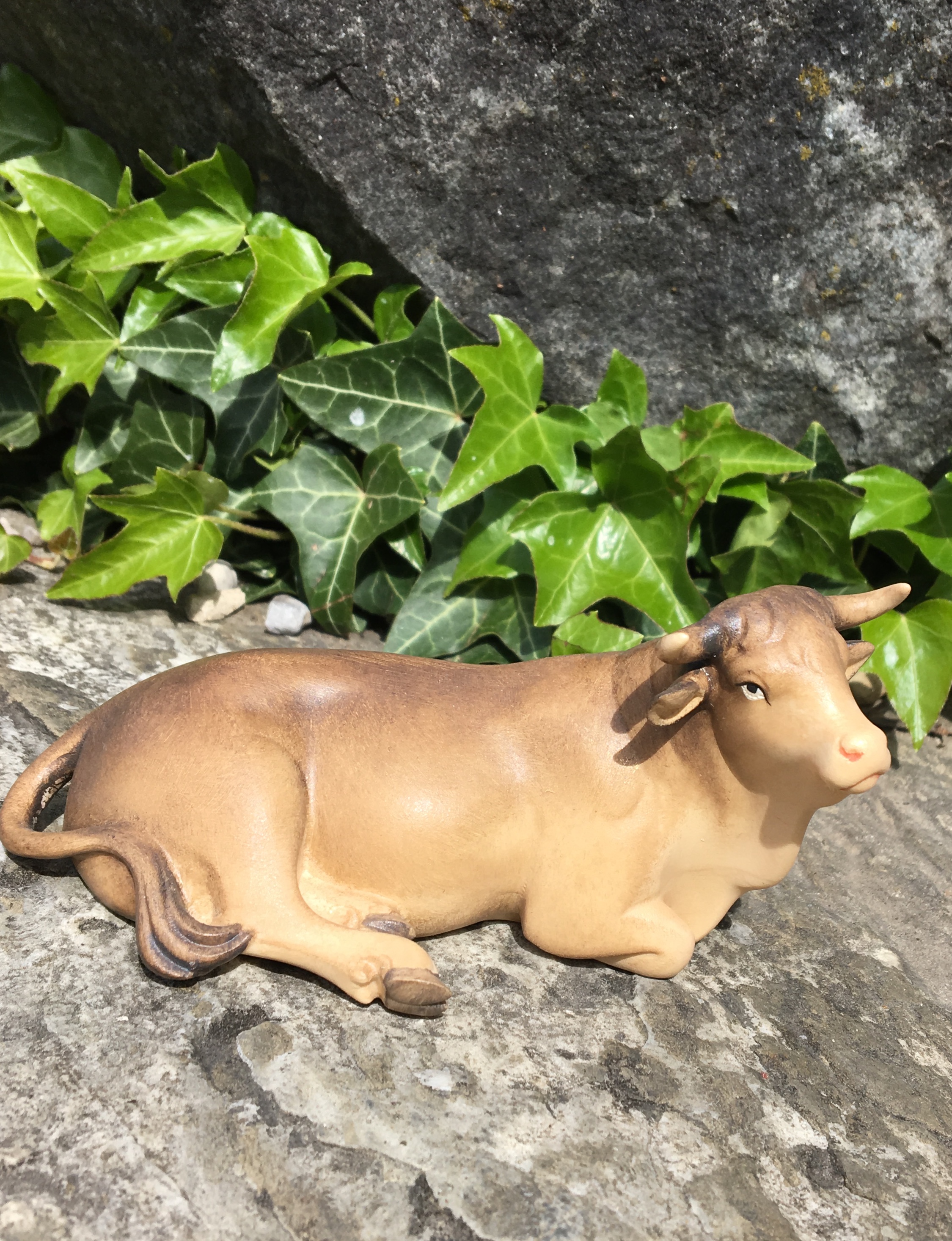 Licht Krippe, Ochs, 12 cm