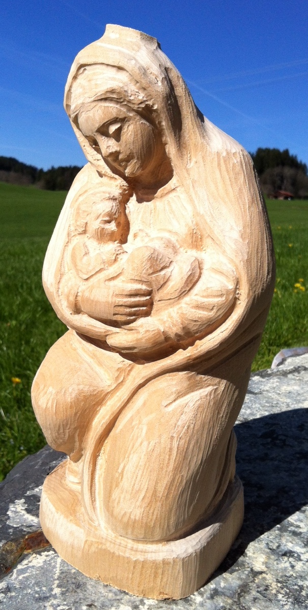 Stalingrader Madonna, Schnitzrohling