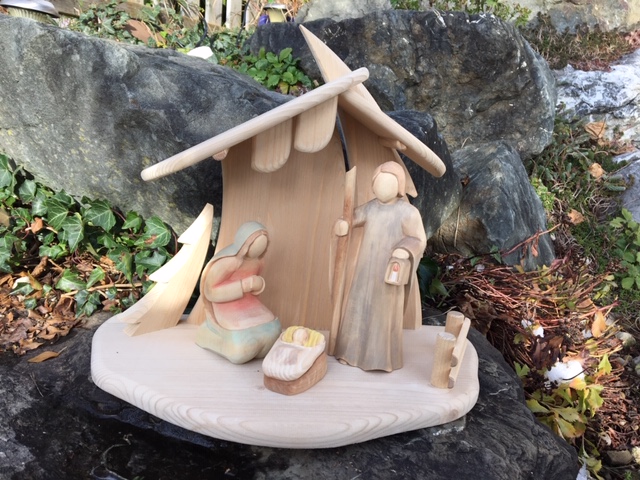 Nativity set modern 18 cm