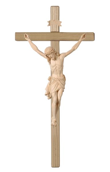 Christus am Kreuz, Holz geschnitzt