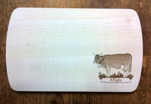 wooden plate