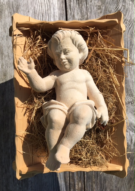 Wiege für Jesuskind 