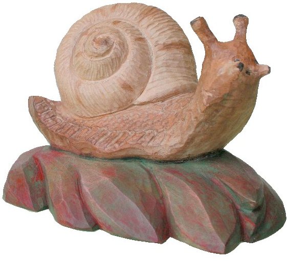 Schnecke, Rohling in 17 cm