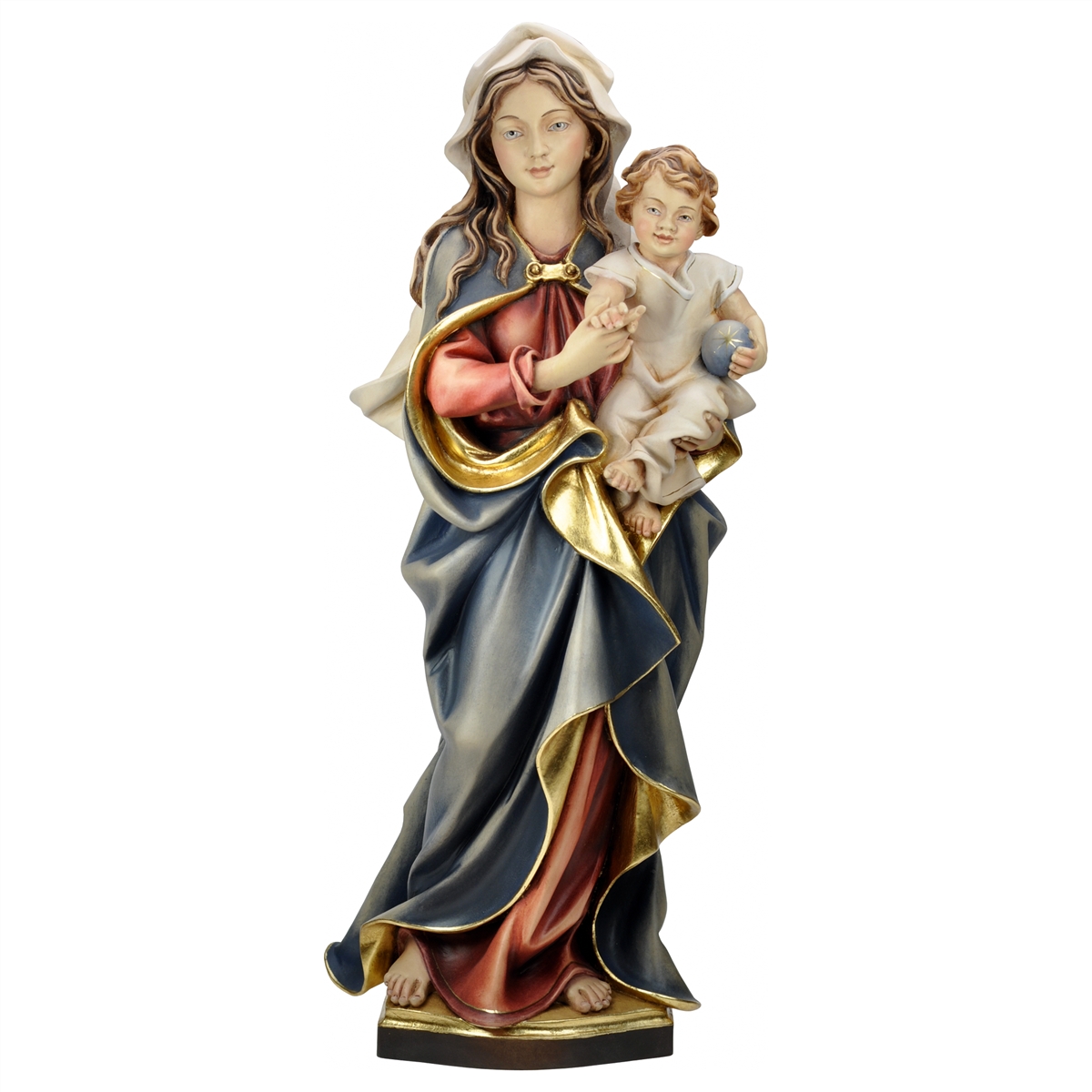 Madonna mit Kind, aus Holz geschnitzt