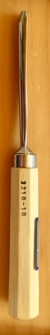 Hohleisen tiefe Höhlung 8 mm, Bildhauerbeitel