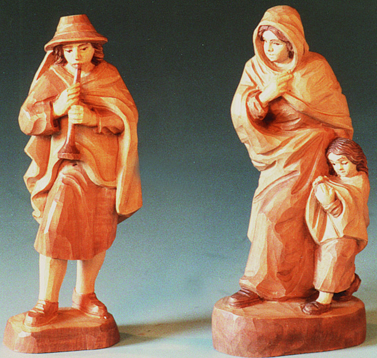 Nativity 17 cm: Shepherd with pipe