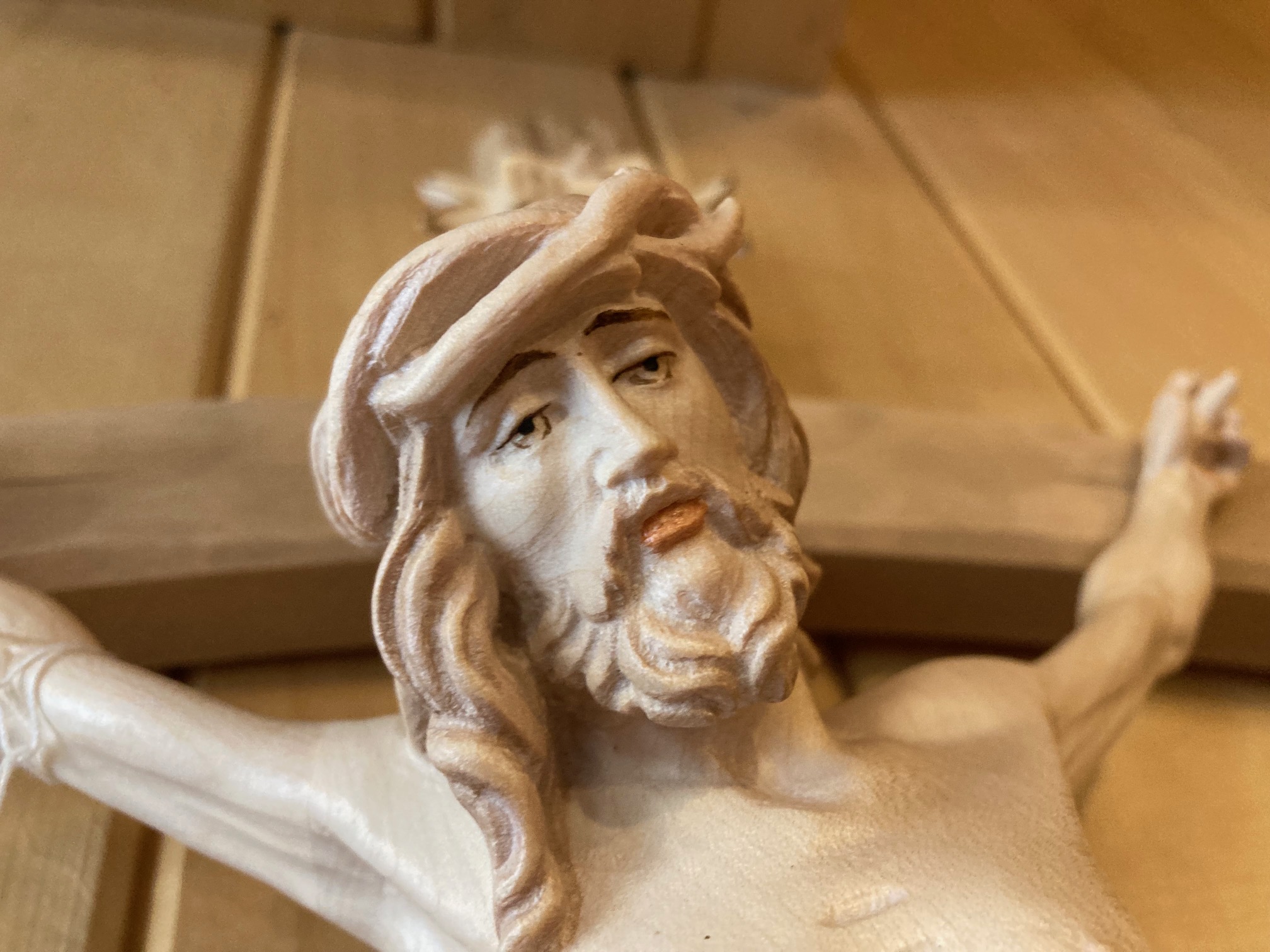 Christus of the alps on Cross, 65 cm (30 cm)