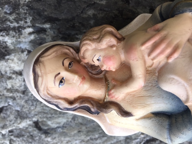 Madonna modern, Rohling feingefräst