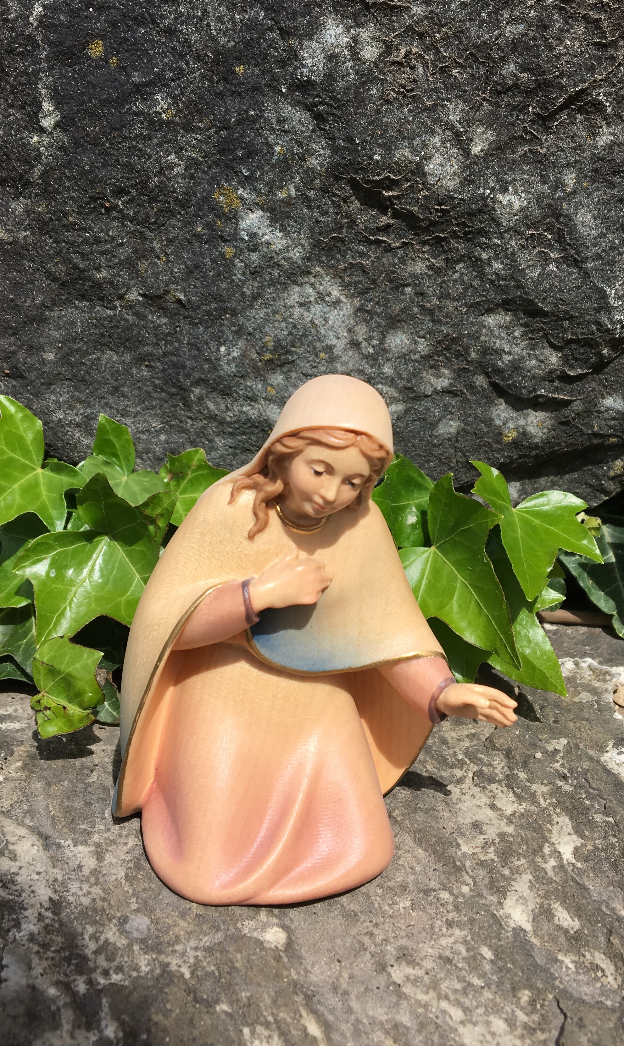 Licht Krippe, Heilige Familie, 12 cm