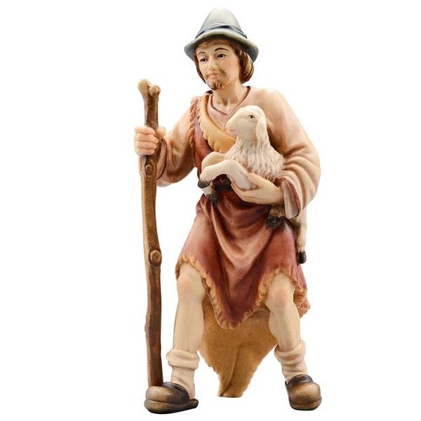 Insam Ewald Krippe, Hirte mit Stock und Lamm
