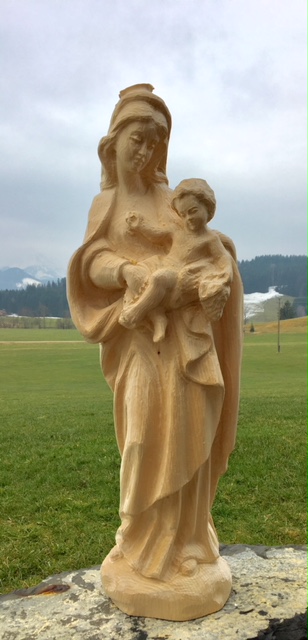 Pfälzer Madonna mit Trauben und Kind