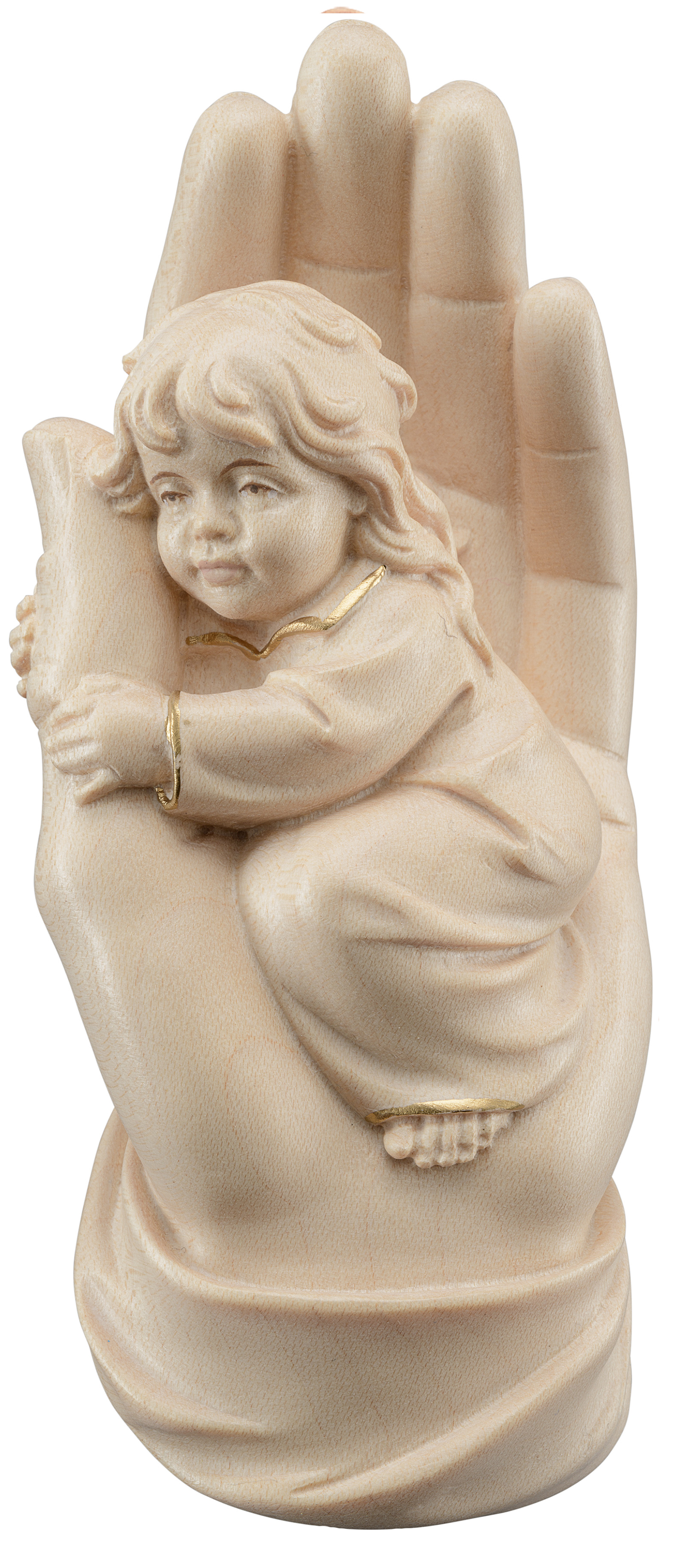 Girl in hand of God, 9 cm