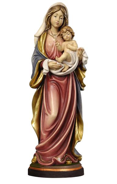 Maria mit Kind, aus Holz geschnitzt