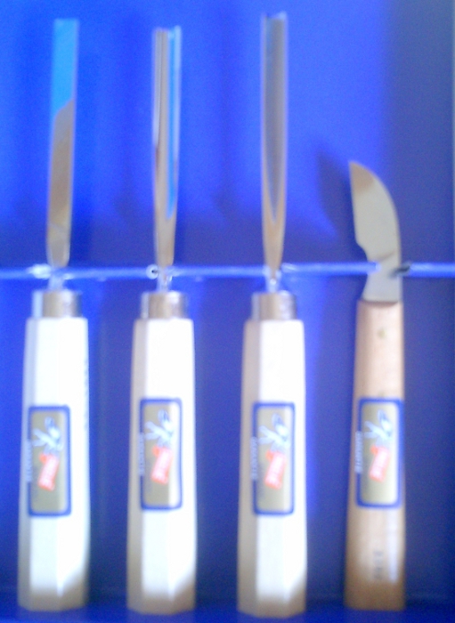 Schnitzmesser-Set, 4-teilig