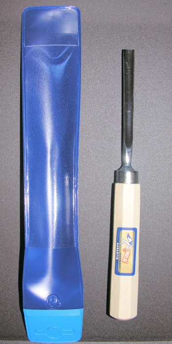 Hohleisen flache Höhlung 2 mm, Bildhauerbeitel