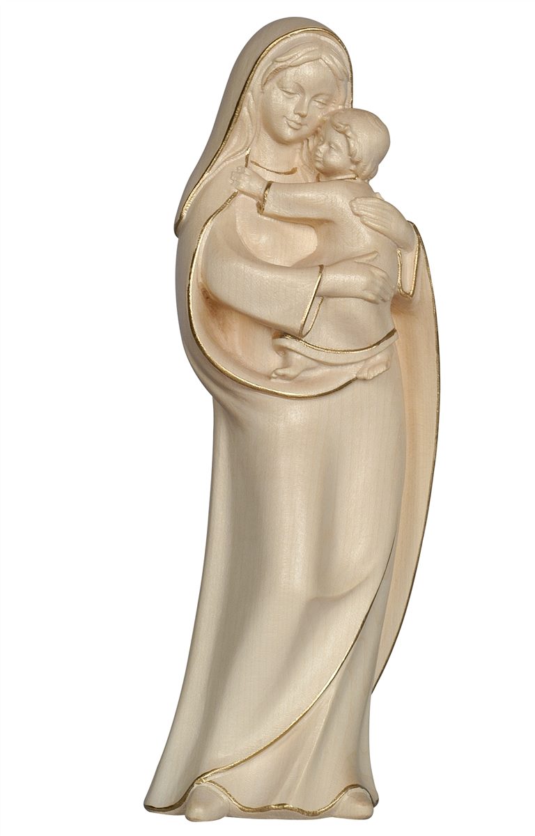 Madonna der Hoffnung, aus Holz geschnitzt