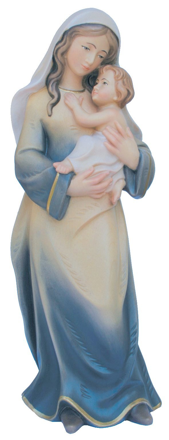 Madonna modern, aus Holz geschnitzt