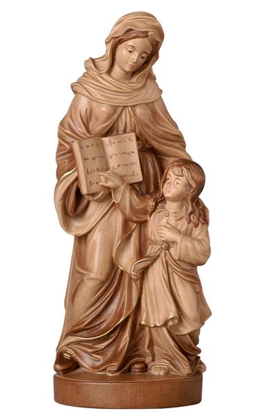 Hl. Anna, aus Holz geschnitzt
